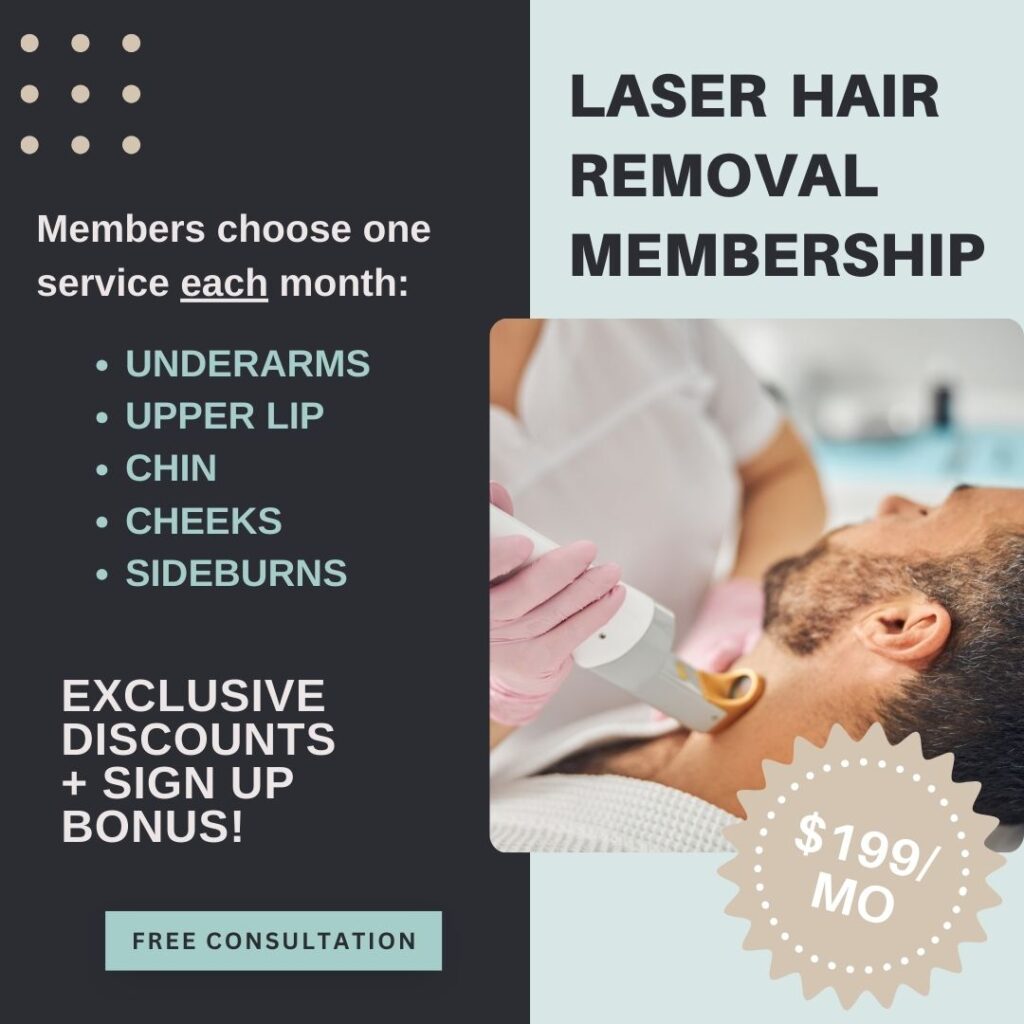 Sugar Savvy laser hair removal treatment in Kitchener